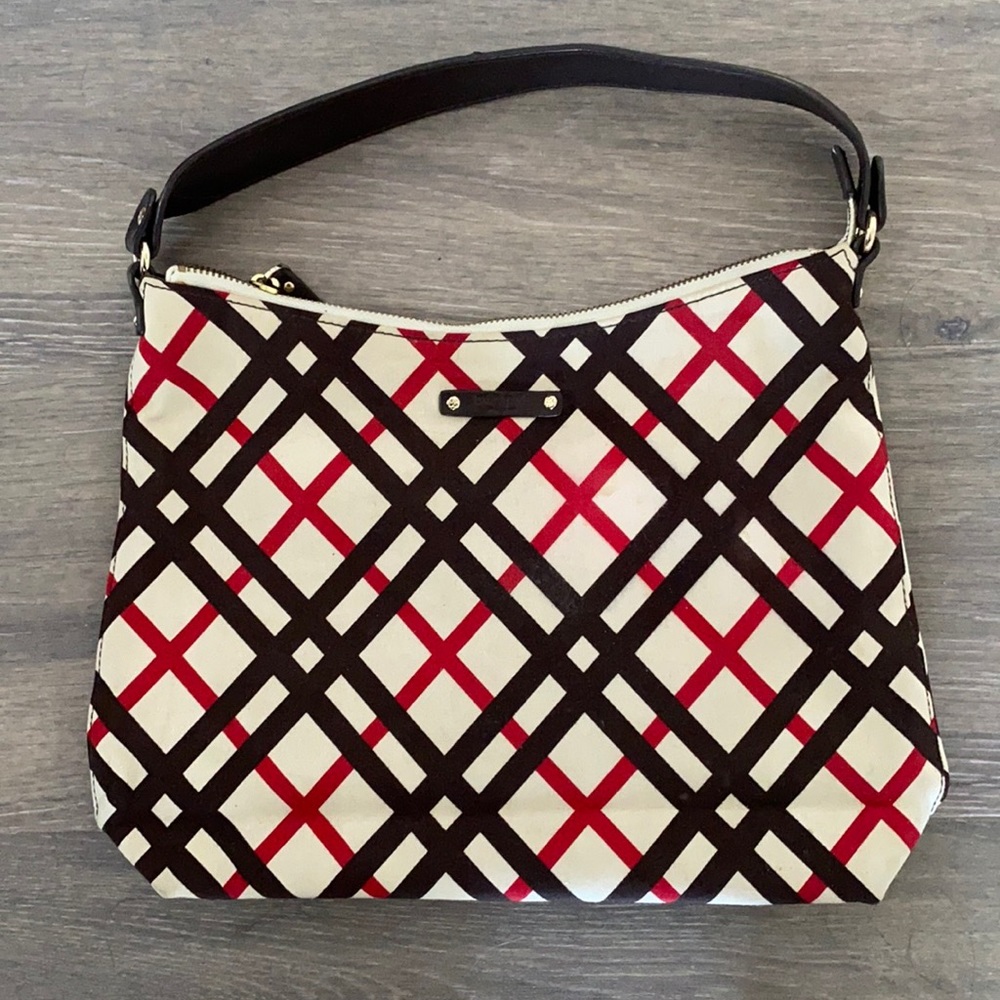 Vintage Kate Spade Canvas Tote Bag Purse